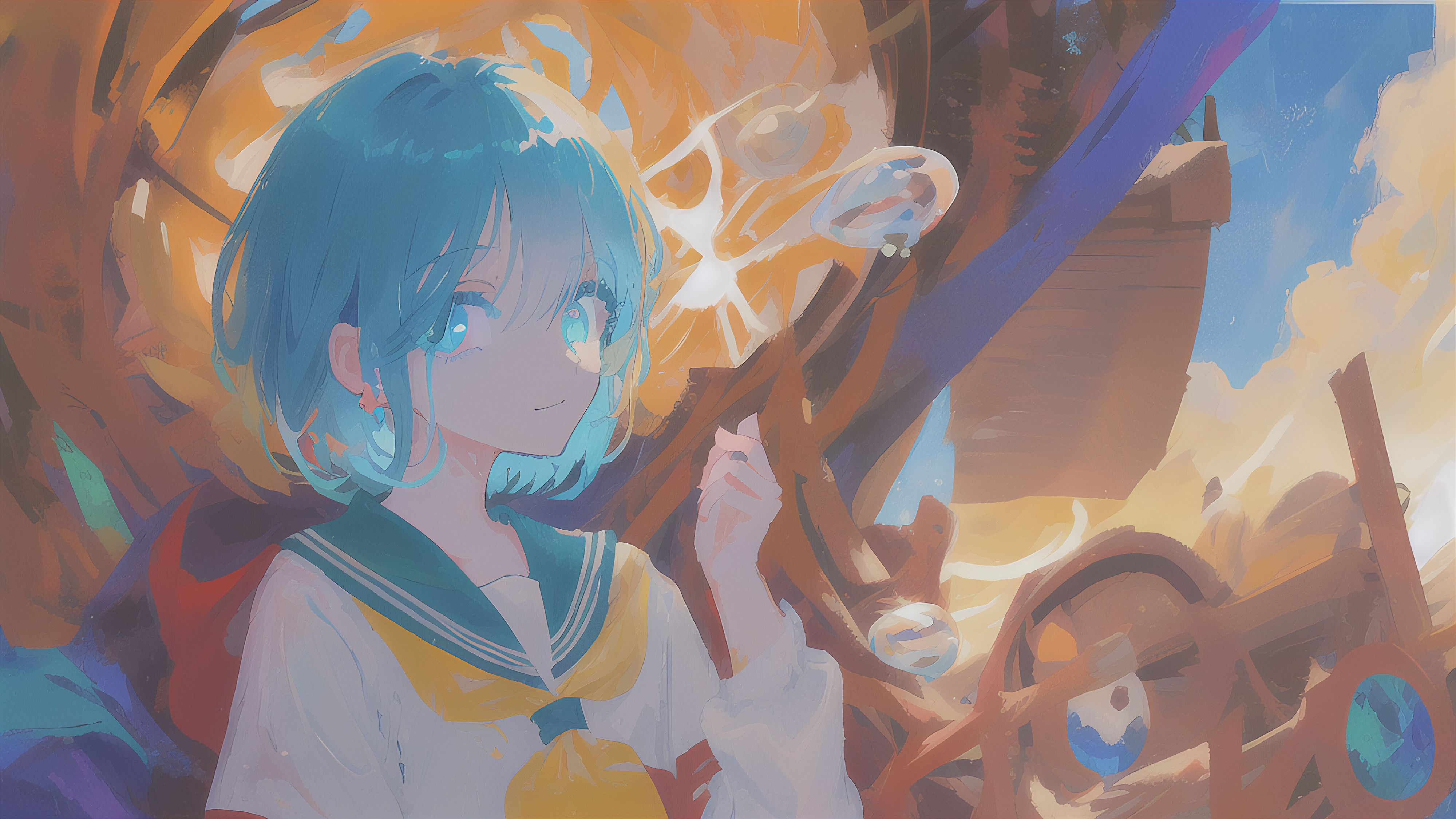 The cover picture of the next content